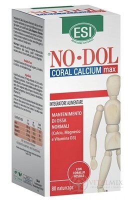 ESI NO DOL Coral Calcium Max cps 1x80 ks