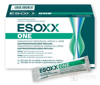 Esoxx One sol por kapsy na gastroezofageální reflux, 14x10 ml