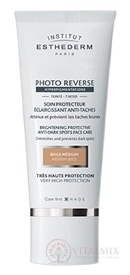ESTHEDERM PHOTO REVERSE MEDIUM BEIGE krém na obličej, tónovaný, sluneční péče 1x50 ml