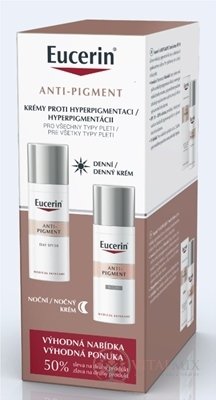 Eucerin ANTIPIGMENT DUO denní krém 50 ml + noční krém 50 ml (sleva na 2.produkt) 1x1 set