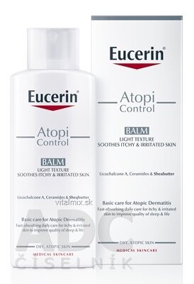 Eucerin AtopiControl Lehká tělová emulze pro suchou pleť 1x250 ml