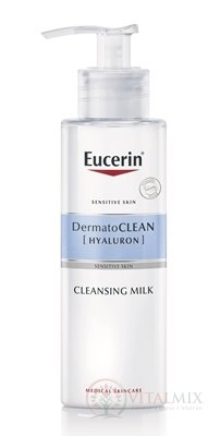 Eucerin DermatoCLEAN HYALURON Čistící MLÉKO citlivá pleť 1x200 ml