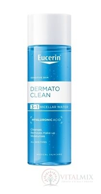 Eucerin DermatoCLEAN HYALURON Micelární VODA 3v1 citlivá pleť 1x200 ml