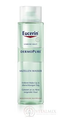 Eucerin DERMOPURE čistící micelární voda problematická pleť 1x400 ml