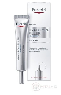 Eucerin HYALURON-FILLER+3xEFFECT Oční krém SPF15 anti-age 1x15 ml
