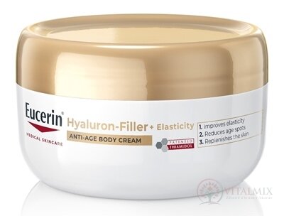 Eucerin HYALURON-FILLER+ELASTICITY Tělový krém anti-age 1x200 ml