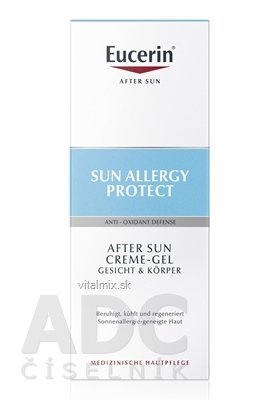 Eucerin SUN ALLERGY PROTECT po opalování regenerační krémový gel 1x150 ml