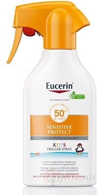 Eucerin SUN SENSITIVE PROTECT SPF 50+ Dětský sprej sprej na opalování (inov.2023) 1x250 ml