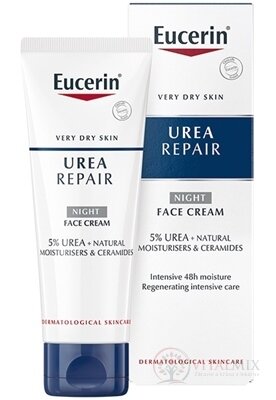 Eucerin UreaRepair Noční krém na obličej 1x50 ml