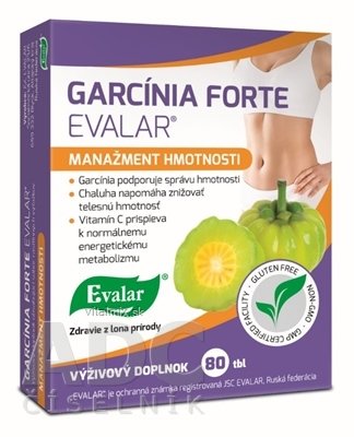 Evalar Garcinia FORTE tbl 1x80 ks