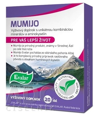 Evalar Mumijo tbl 1x20 ks