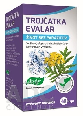 Evalar TROJČATKA cps (rostlinné výtažky) 1x40 ks