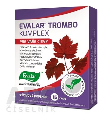 Evalar trombů Komplex cps 1x15 ks