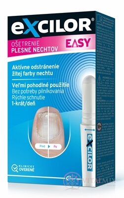 Excilor EASY pero na ošetření plísně nehtů 1x4 ml