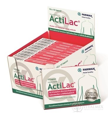 Farmax ActiLac box cps 10x10 ks (100 ks)