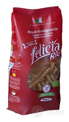 Felicia BIO celozrnné rýžové fusilli 1x250 g