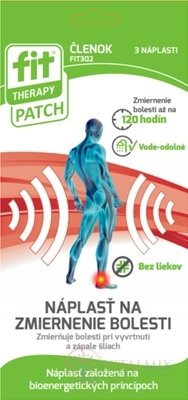 FIT THERAPY Patch KOTNÍK náplast 1x3 ks