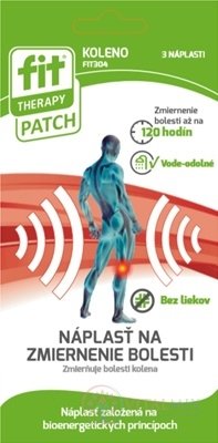 FIT THERAPY Patch KOLENO náplast 1x3 ks