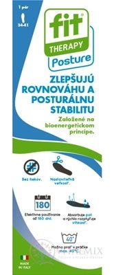 FIT THERAPY Posturi Vložky do bot vel. 34-41 dámské, 1x1 pár