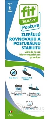 FIT THERAPY Posturi Vložky do bot vel. 39-46 pánské, 1x1 pár