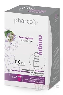 FITOINTIMO vaginální čípky 1x10 ks