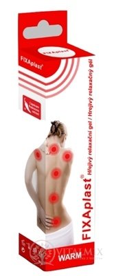 FIXAplast WARM Hřejivý relaxační gel 1x40 g