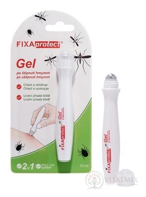 FIXAprotect Gel po štípnutí hmyzem 2v1 roll-on 1x10 ml