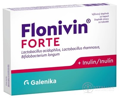 Flonivin FORTE cps (prospěšné bakterie + inulin) 1x10 ks