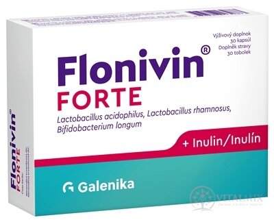 Flonivin FORTE cps (prospěšné bakterie + inulin) 1x30 ks