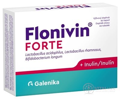 Flonivin FORTE cps (prospěšné bakterie + inulin) 1x60 ks