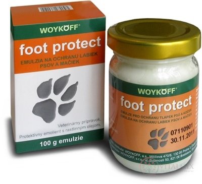 foot protect emulze má ochranu tlapek psů a koček 1x100 g
