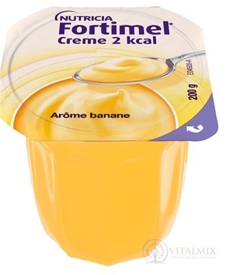 Fortimel Creme 2 kcal s banánovou příchutí 24x200 g