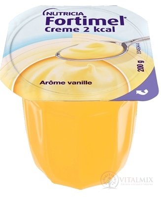 Fortimel Creme 2 kcal s vanilkovou příchutí 24x200 g