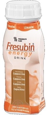 Fresubin Energy DRINK příchuť kapučíno, sol 4x200 ml (800 ml)