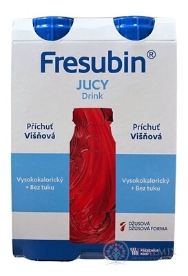 Fresubin Jucy DRINK příchuť třešňová 4x200 ml (800 ml)