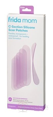 Frida Mom Silikonové náplasti na jizvu po císařském řezu 1x6 ks