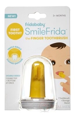 Fridababy SmileFrida Prstíček návlek na prst, čištění prvních zoubků 1x1 ks