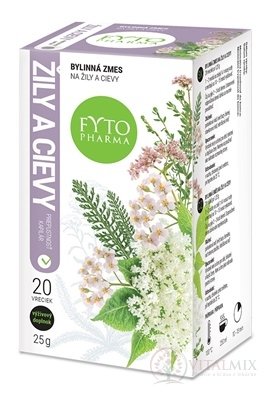 FYTO Bylinná směs NA ŽÍLY A CÉVY 20x1,25 g (25 g)