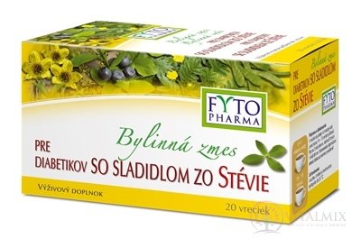 FYTO Bylinná směs PRO DIABETIKY se sladidlem ze stévie 20x1,5 g (30 g)