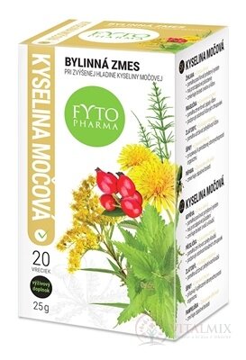 FYTO Bylinná směs při zvýšené kyselině močové 20x1,25 g (25g)