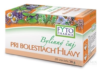 FYTO Bylinný čaj při bolestech hlavy 20x1,5 g (30 g)