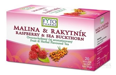 FYTO MALINA &amp; RAKYTNÍK ovocno-bylinný čaj 20x2 g (40 g)