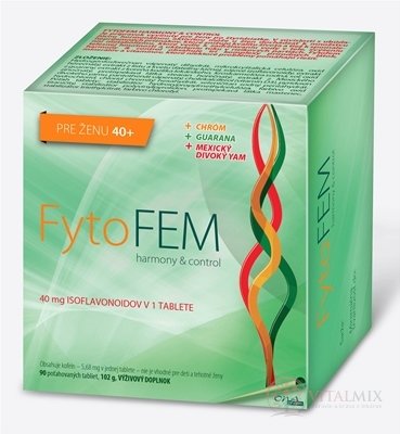 FytoFEM harmony &amp; control tbl (pro ženu 40+) 1x90 ks