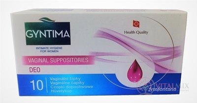 Fytofontana GYNTIMA Vaginal.čapíky DEO 1x10 ks