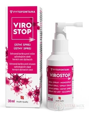fytofontana VIROSTOP ústní sprej (inov.2024) 1x30 ml