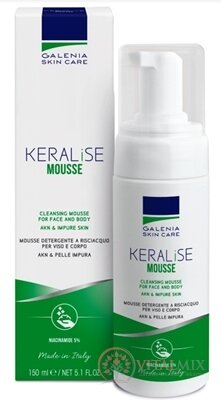 GALENÍ KERALISE MOUSE čistící pěna na obličej, maz a nečistoty 1x150 ml