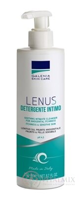 GALENIA LENUS DETERGENTE INTIMO zklidňující čistící gel pro intimní hygienu 1x250 ml