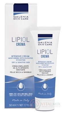 GALENÍ LIPIOL CREMA intenzivní změkčující krém 1x50 ml