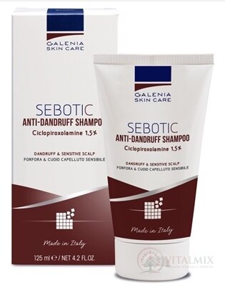 GALENÍ SEBOTIC ANTI DANDRUFF SHAMPOO šampon proti lupům 1x125 ml
