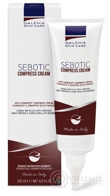 GALENÍ SEBOTIC COMPRESS CREAM krém na odolné lupy 1x125 ml